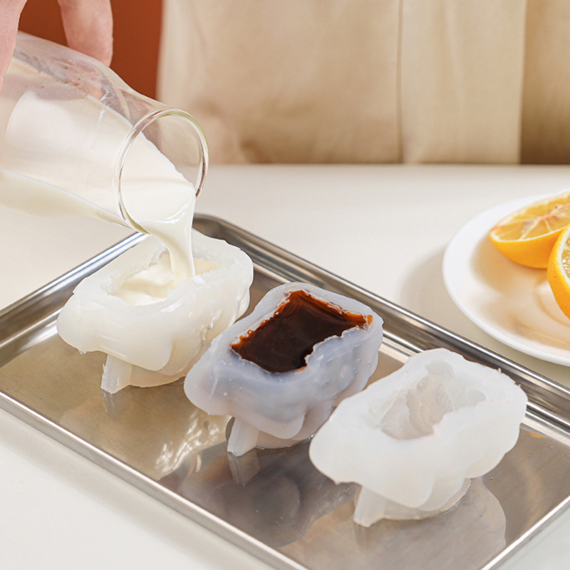 걸이형 실리콘 몰드 귀여운 사자 곰 얼음틀 식품 등급  - Soap Making Jar 리뷰 및 가격