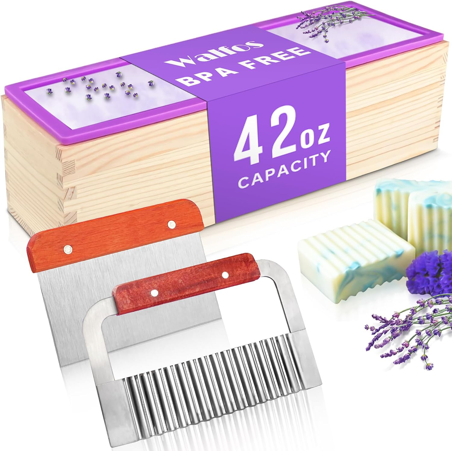 커터와 직사각형 수제 비누 금형 키트 DIY 42 온스 - Soap Making Kit For Beginners 리뷰 및 가격