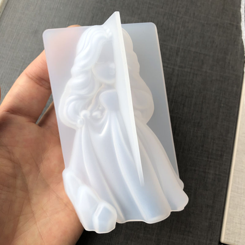 3D 귀여운 공주 실리콘 양초 금형 천사 소녀 비누 수 - Soap Making Handmade 리뷰 및 가격