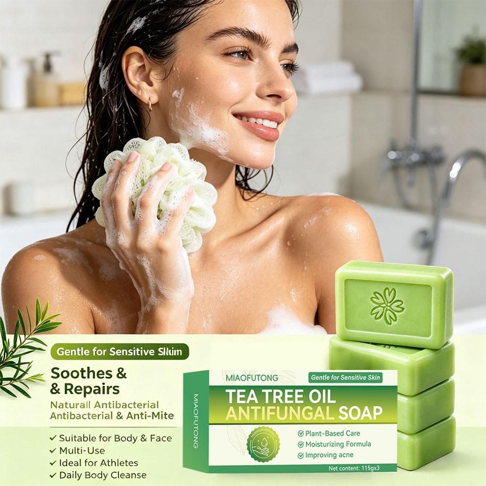 3pcs 티 트리 오일 비누 바 천연 식물 추출물 수제 - Soap Making Oils 리뷰 및 가격