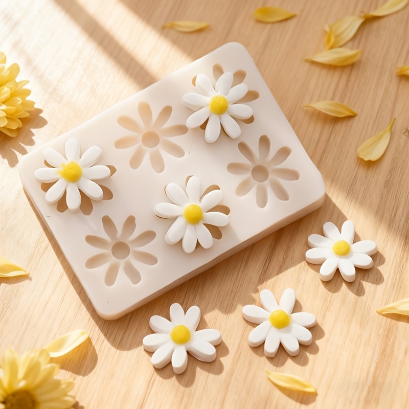 비누 양초 수지 DIY 공예 휴일 장식용 3D 데이지  - Soap Making Handmade 리뷰 및 가격