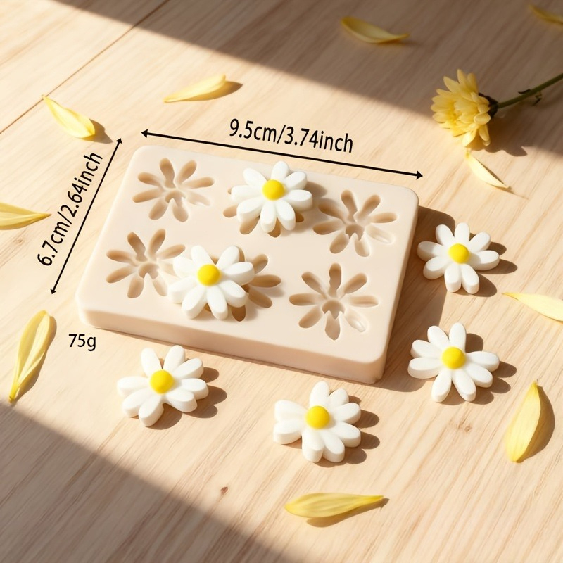 비누 양초 수지 DIY 공예 휴일 장식용 3D 데이지  - Soap Making Handmade 리뷰 및 가격