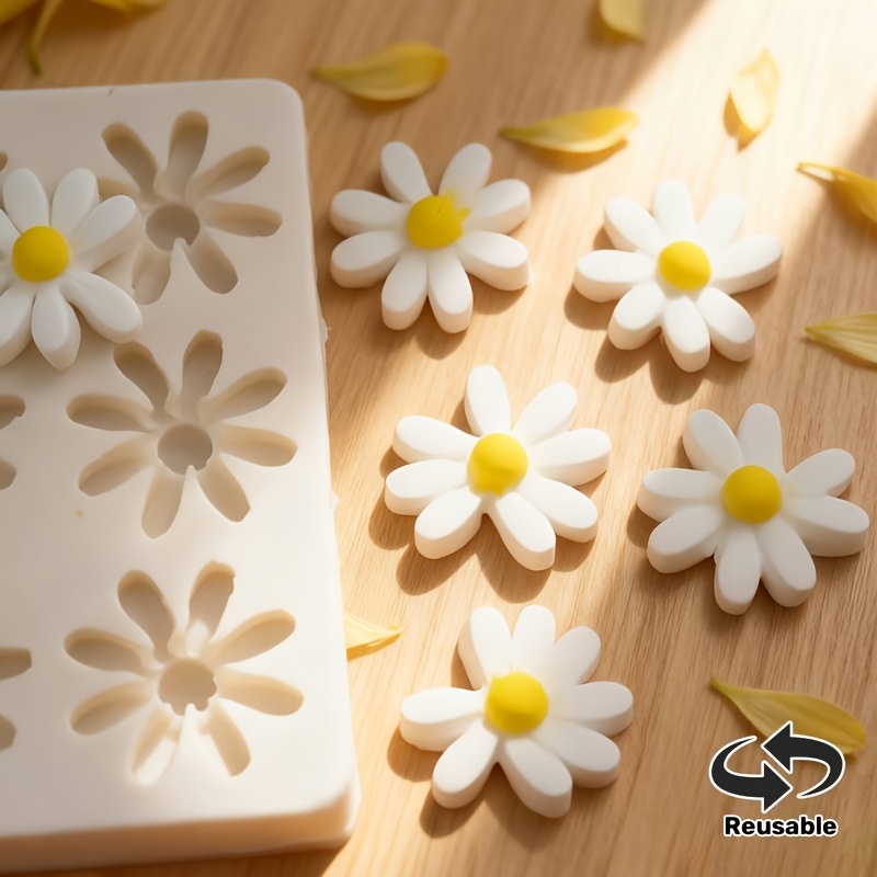 비누 양초 수지 DIY 공예 휴일 장식용 3D 데이지  - Soap Making Handmade 리뷰 및 가격