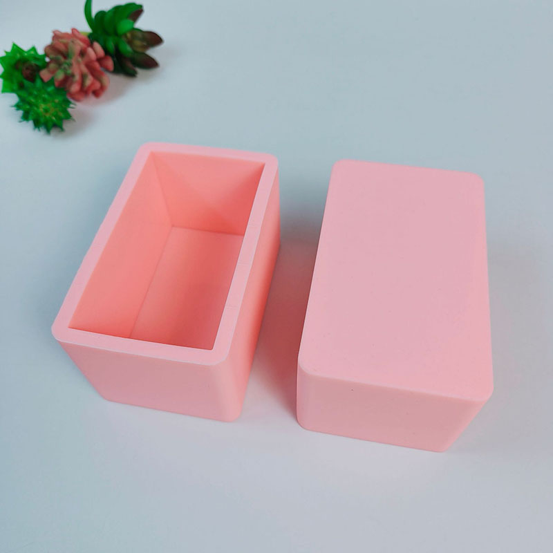실리콘 뚜껑형 로프 몰드, 직사각형 콜드 프로세스 비누 - Soap Making Process 리뷰 및 가격