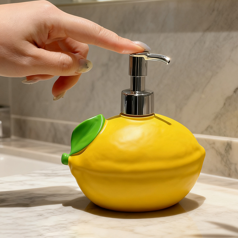 귀여운 레몬 모양의 수지 비누 디스펜서 과일 로션 펌프 - Soap Making Jar 리뷰 및 가격