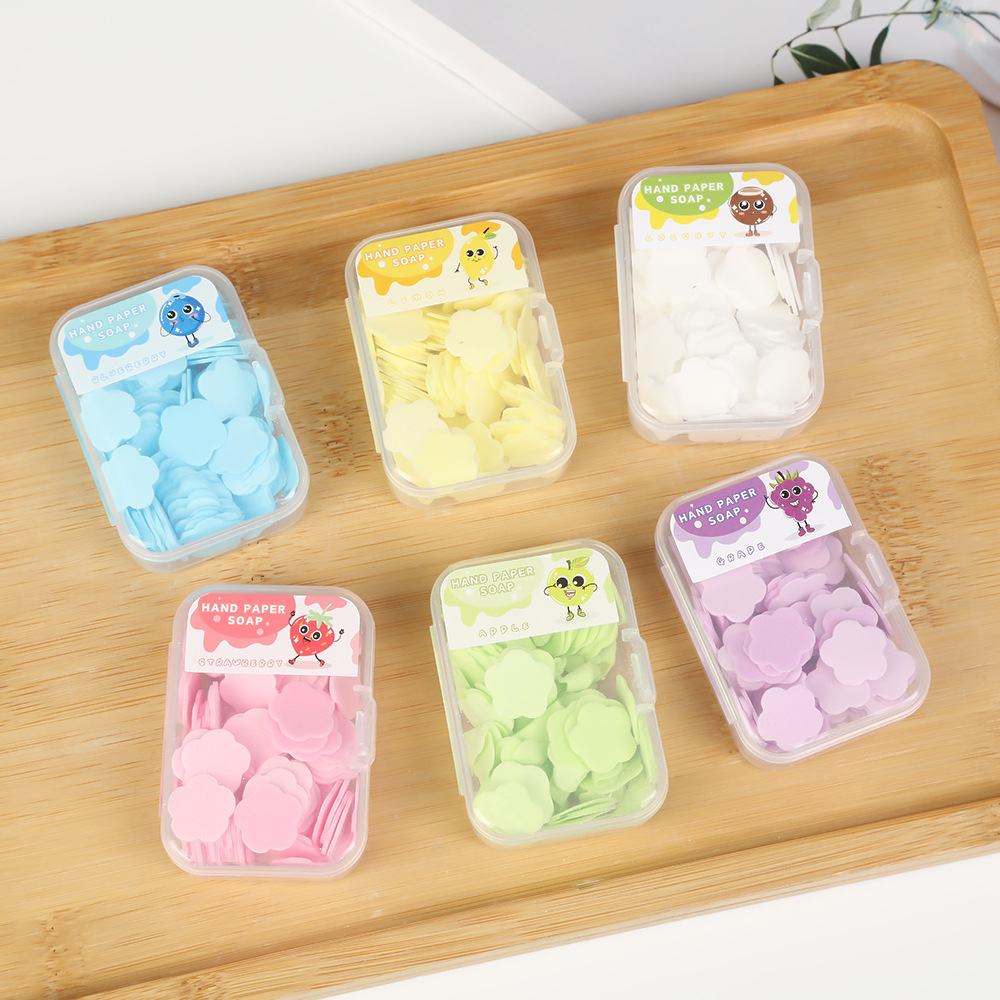 100P 과일 시리즈 비누 종이 목욕 손세정용 일회용  - Soap Making Supplies Wholesale 리뷰 및 가격