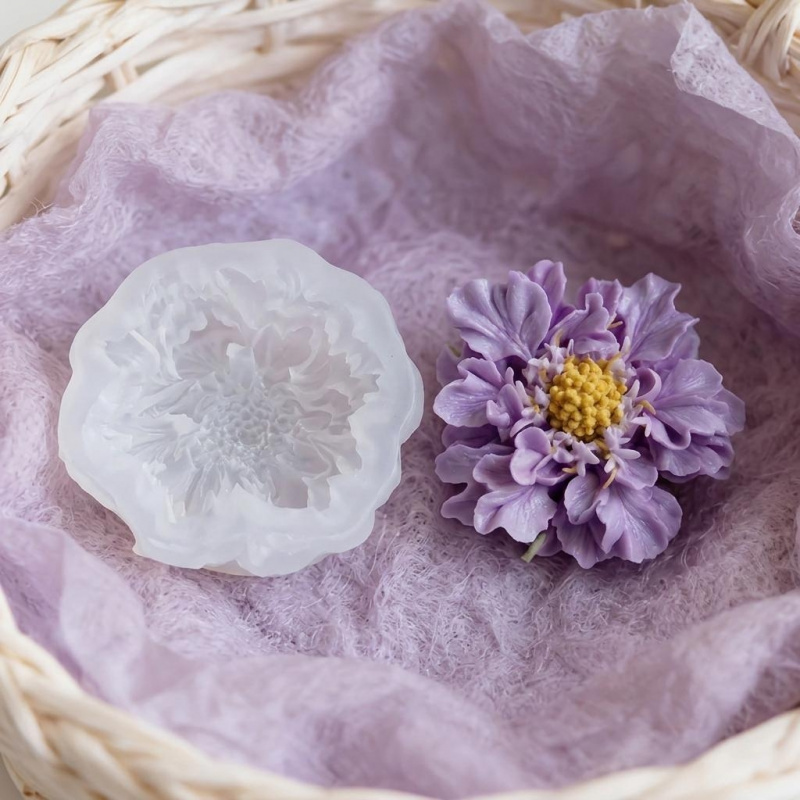 1개의 몽환적인 파란색 화분 꽃 실리콘 몰드, DIY  - Soap Making Pot 리뷰 및 가격