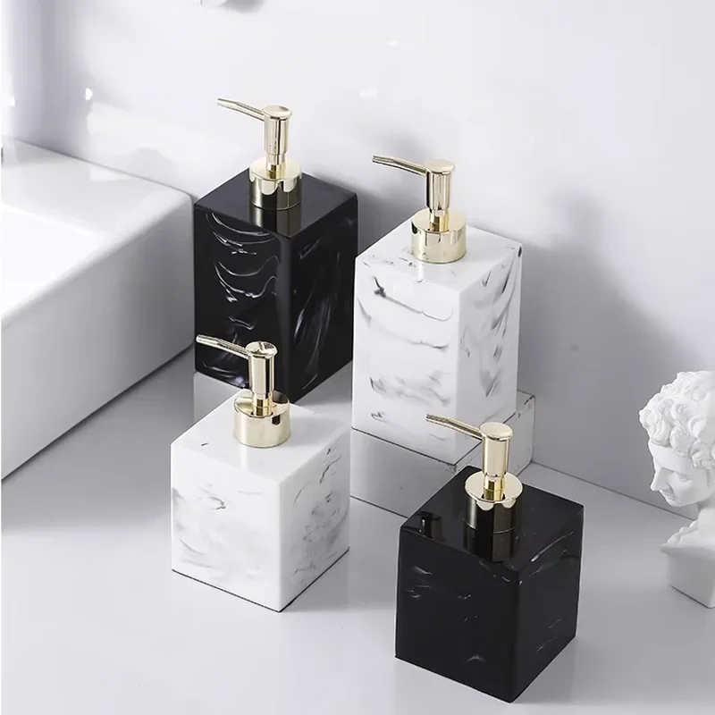호텔 손 소독제 병 대리석 사각형 수지 비누 디스펜서  - Soap Making Pot 리뷰 및 가격