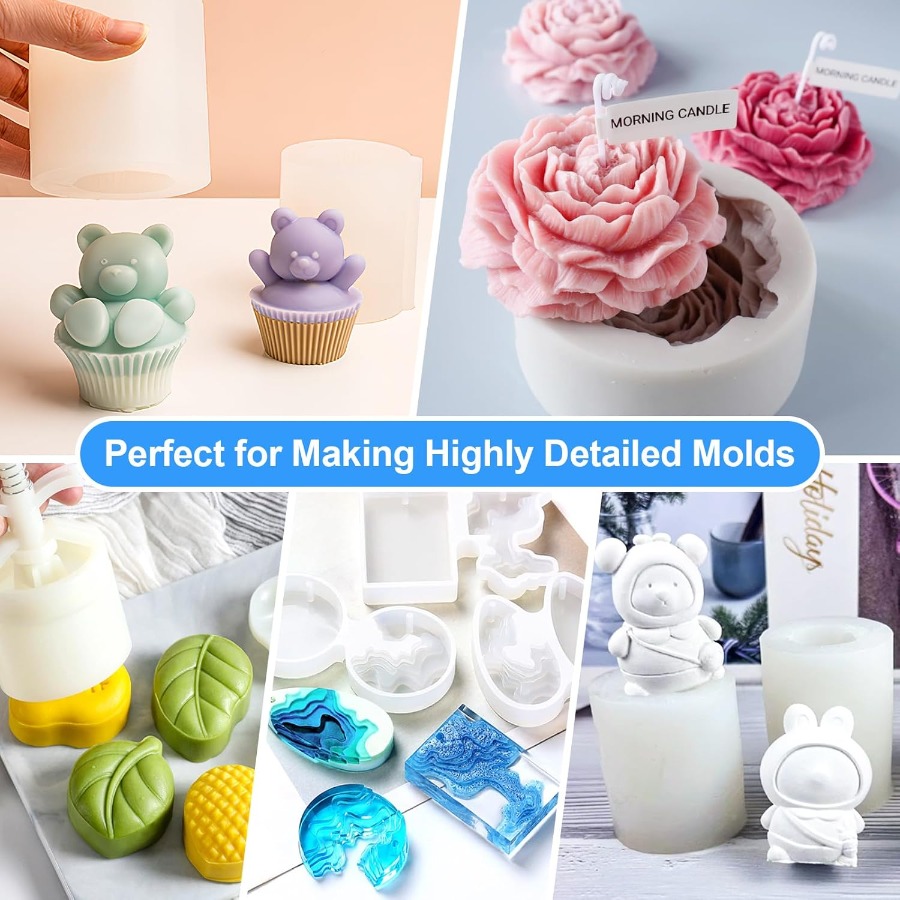 실리콘 몰드 제작 키트, 38.8oz 15A 탄성 액상 - Soap Making Handmade 리뷰 및 가격