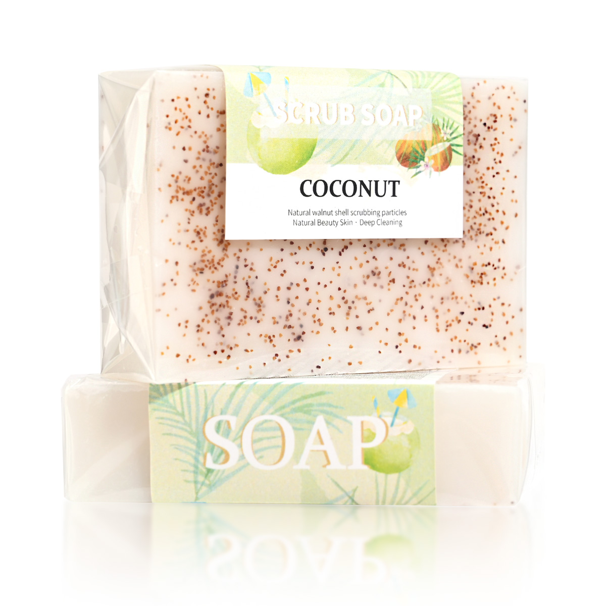 M+천연 코코넛 밀크 비누, 프로스트 입자 함유, 밝은 - Soap Making Oils 리뷰 및 가격